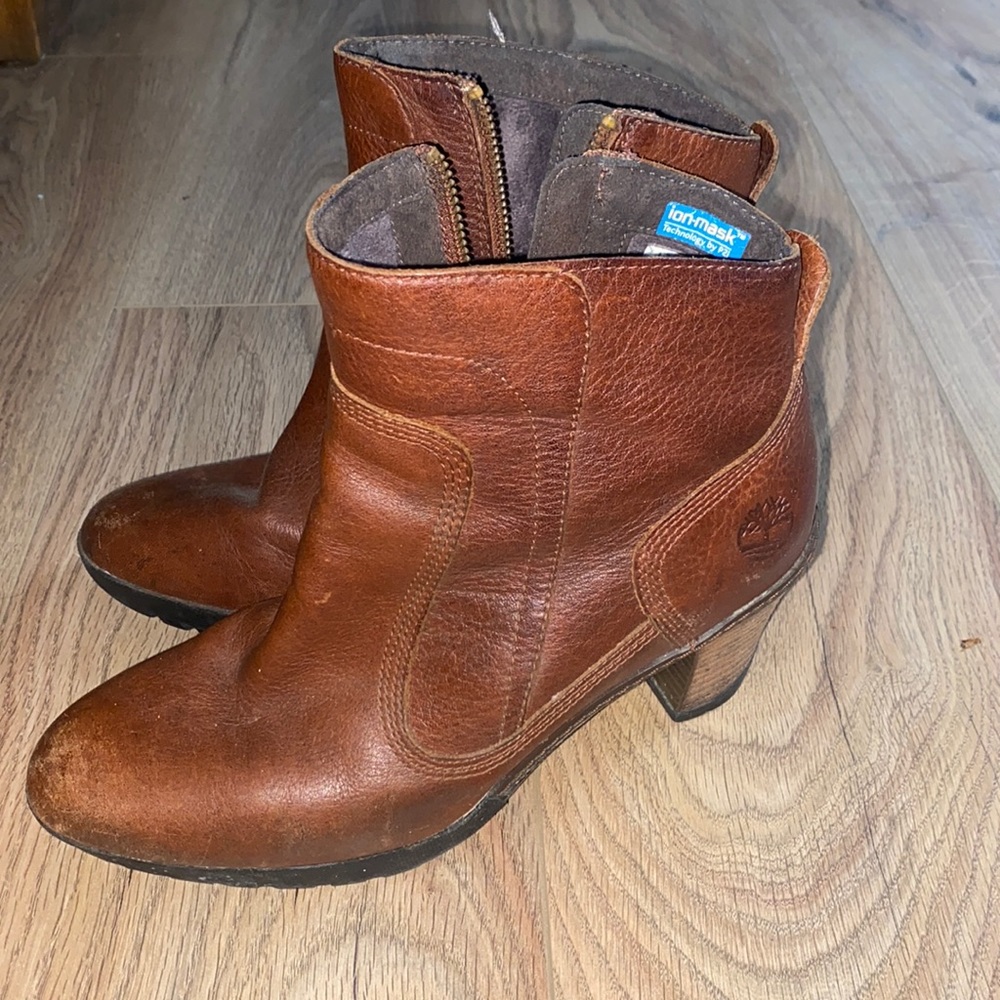 Timberland high-heel boots